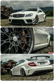 Mercedes Benz W204 C 63 Amg Coupe Black Series Coches Y Motocicletas Autos Mercedez Benz