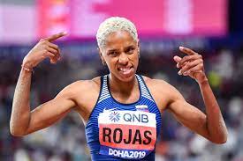 La venezolana yulimar rojas, realizó este jueves un gran salto de 14.98 metros en el concurso de triple salto femenino en la liga de diamantes de mónaco, alcanzando así la victoria del salto triple de este evento. Elespectador Auf Twitter La Nueva Reina Del Salto Triple Yulimar Rojas Una Carrera Que Comenzo En Internet Https T Co Adzapoqtws