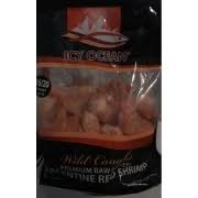 Icy Ocean Argentine Red Shrimp: Calories, Nutrition Analysis & More |  Fooducate