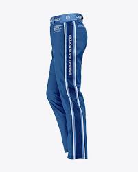 Side Panels Baseball Pants Mockup Side View In Apparel Mockups On Yellow Images Object Mockups Clothing Mockup Design Mockup Free Free Psd Design