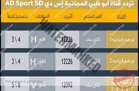 11785 رأسي معدل الترميز 27500. Ù‚Ù†Ø§Ø© Ø§Ø¨Ùˆ Ø¸Ø¨ÙŠ Ø§Ù„Ø±ÙŠØ§Ø¶ÙŠØ© 3