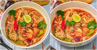 Gaul rata dan sedia dihidang. Resepi Maggi Berkuah Pawtaste Com