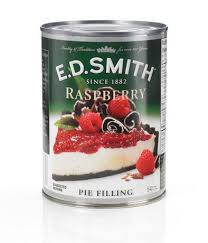 A 1 litre (1 quart) jar yields 2 dozen x 2 ½ inch (7 cm) tarts. E D Smith Raspberry Pie Filling 540ml Walmart Canada
