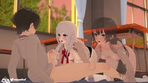 Yuki sometimes hides her feelings as Alya - Anime Possession