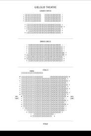 Gielgud Theatre Seating Plan Londontheatre Co Uk