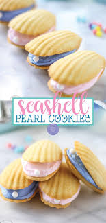 Seashell Cookies Seashell Cookies Desserts Yummy Food Dessert