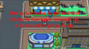 Where To Get A Bike In Pokemon Platinum Eterna City Youtube