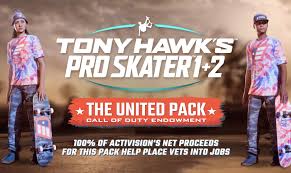 It is a remade version of both tony hawk's pro skater and tony hawk's pro skater 2.it was developed by vicarious visions and published by activision. Tony Hawk S Pro Skater 1 And 2 Adds Dlc That Supports Military Veterans Gamespot