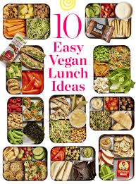 10 Easy Vegan Lunch Box Ideas Easy Vegan Lunch Vegan Lunch Recipes Vegan School Lunch