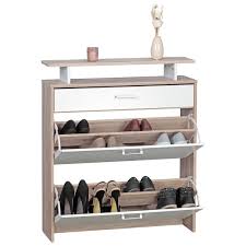 12,90 € deuba xxl schuhregal schuhkarussell für 96 schuhe. Wohnling Schuhschrank Samo Sonoma Sale 24wohnwelt De
