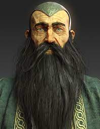 Artstation Wise Wizard 2018 Dan Alfaro Human Pictures Beard No Mustache Wizard