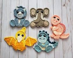 Take a look at these some of the most popular braid patterns for crochet braids, ahead. Crochet Pattern Instant Pdf Download Crochet Garden Etsy Crochet Applique Patterns Free Crochet Dinosaur Patterns Crochet Applique