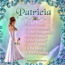 Patricia Name Meaning Poems Acrostic Name Poems Patricia Names With Meaning Bestie Gifts