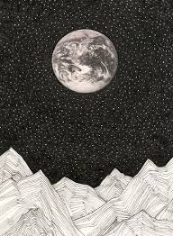 Sitting On A Beach In Santa Teresa With My Old Friend St Peter He Read Up His Hand And He Peeled Back The Night Sky Illustration Art Art Art Inspiration