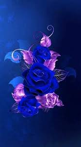 Wallpaper By Artist Unknown Blue Roses Wallpaper Android Wallpaper Girl Flower Wallpaper