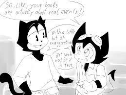Bendy And Boris The Quest For The Ink Machine Comic Bendy And Boris The Quest For The Ink Machine Bendy And The Ink Machine Ink Funny Drawings