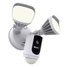 Swann Outdoor Wi Fi Camera With Motion Activated Floodlight White