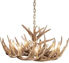 Our 12 Antler Reproduction Whitetail Cascade Chandelier Is Professionally Handcrafted From Reproduction Antler Chandelier Deer Antler Chandelier Cabin Lighting