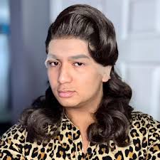 Synthetic Lace Front Drag Wig