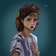 Finished this drawing of Nancy last night! : r/StrangerThings