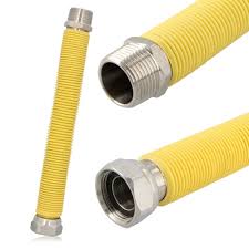 Flexible Gas Hose Pipe 3/4 x 3/4 AG 200-400 mm Propane Gas Stove