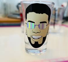 Anuel Shot Glass, Anuel AA Shot Glass, Anuel Shot Glasses, Anuel AA, Real  Hasta La Muerte