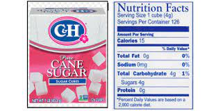 Although all carbs contain 4 calories per gram, they are not all created equal. How Many Grams Of Sugar Is Equal To A Cube Quora