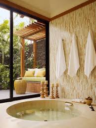 A green themed bathroom with. 15 Tropical Bathroom Designs Enhancing Summer With Serendipity Tranquility Homesthetics 7 Homesthetics Inspiring Ideas For Your Home