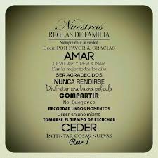 Nuestras Reglas Familiares Words Word Signs Mommy Quotes
