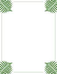 Fern Border Clip Art Page Border And Vector Graphics Page Borders Borders For Paper Clip Art Borders