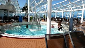 Plan your royal caribbean international allure of the seas cruise with our cruise schedules, prices, and sail dates. Royal Caribbean Solarium On Allure Of The Seas Cruise Ship Hd Youtube