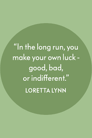 This isn't luck at all, but more of an attitiude, a positive look at a bad situation. 41 St Patrick S Day Quotes And Irish Blessings For Good Luck