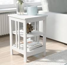 Blending rustic and industrial designs together, the 3r studios pine wood top metal end table showcases a slim and compact silhouette ideal for small spaces. 17 Lovely Small Accent Table Picks For Currentyear Home Stratosphere