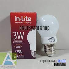 So be it havells led lights, syska led light, crompton led light or others, rest assured you won't find a dearth of options to choose from. Lampu Led 3 Watt Inlite Cool Daylight Putih Bergaransi Shopee Indonesia