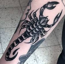 Like with all animal tattoos, a scorpion tattoo represents the traits and attributes of the scorpion. 60 Traditional Scorpion Tattoo Designs For Men Old School Ideas