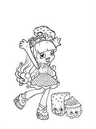 Color all the things like a rainbow! Kids N Fun Com 28 Coloring Pages Of Shopkin Shoppies