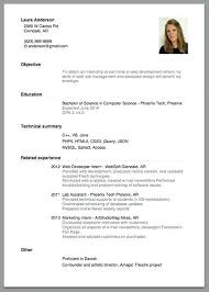 Resume Sample For A Job Resume Sample With Work Experience ...