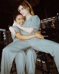 Jordan fisher as romantic lead, crackling chemistry with sabrina carpenter, routines i like to imagine i could do if only i got off the couch. 2020 Sabrina Carpenter And Liza Koshy On The Set Of The Netflix Movie Work It Sabrina Carpenter Liza Koshy Sabrina