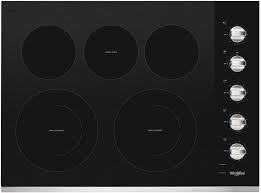 Whirlpool glass top stove replacement burners. Whirlpool Wce77us0hs 30 Inch Electric Cooktop With 5 Element Burners Ceramic Glass Surface 2 Flexheat Dual Radiant Elements Warm Zone Element Dishwasher Safe Knobs Hot Surface Indicator Light And Ada Compliant Stainless Steel