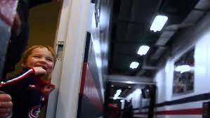 Columbus blue jackets defenseman david savard has been fined $5,000 by the nhl for slashing. David Savard Fist Bumping His Son Is The Cutest Thing In Hockey Tonight Article Bardown
