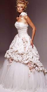 Pompadour Ian Stuart Steampunk Wedding Dress Pink Wedding Dresses Bridal Gowns