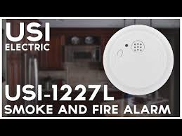 > usi electric 5304 smoke detector. Battery Operated Ionization Smoke And Fire Alarm Usi 1227l By Universal Security Store