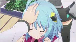 Head pat anime