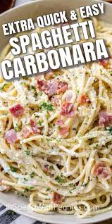Spaghetti Carbonara Spend With Pennies In 2020 Italian Pasta Recipes Easy Spaghetti Carbonara Spaghetti Carbonara Recipe