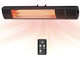This patio heater will make a great addition to your patio, as it will allow you to enjoy the outdoors when the temperature starts to drop. Aqziill Outdoor Heater Patio Heater Electric Space Heater Indoor 120v Remote Controll Wall Mount Heater Outdoor Heaters Patio Wall Mounted Heater Patio Heater