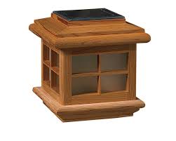 This light automatically turns on at. Heritage Solar Deckorators