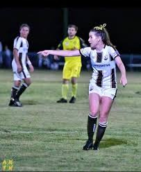 Matt stonham proposes to rhali dobson of melbourne city after her final game. Rhali Dobson Makes History As The First Woman To Play In The Ffa Cup Womenssoccer
