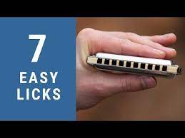 7 Easy Blues Harmonica Licks C Harmonica Lesson Free Harp Tab Youtube Harmonica Lessons Guitar Lessons Songs Harmonica How To Play