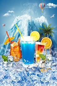 Cool Summer Cool Ice Cube Summer Ice Cubes Creative Background Ice Cubes Image