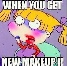 Angelica rugrats meme party photo wall collage. When You Get New Makeup Rugrats Angelica Meme Rugrats Cartoon Makeup Memes